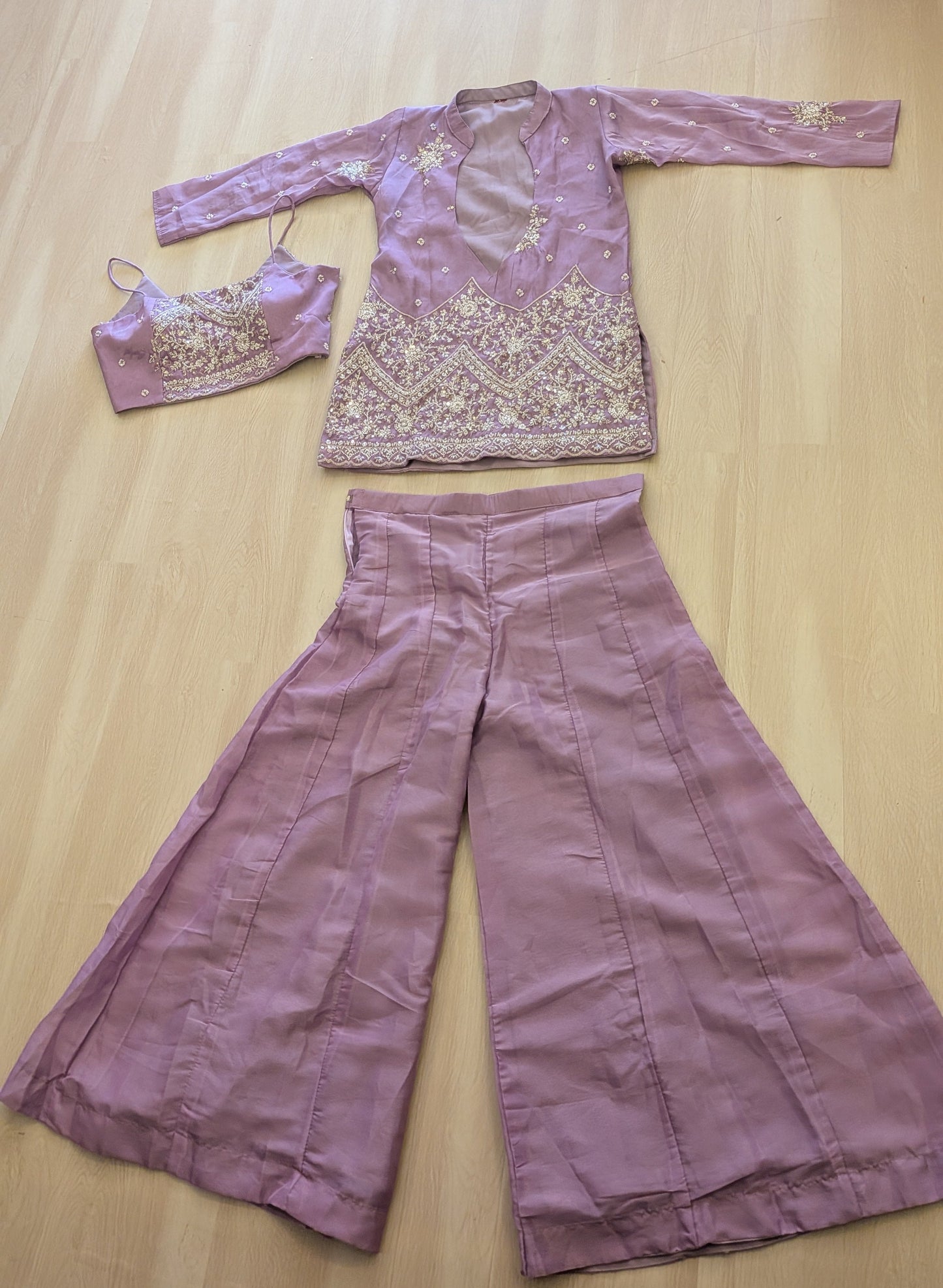 The Lavender Royal Tunic Set
