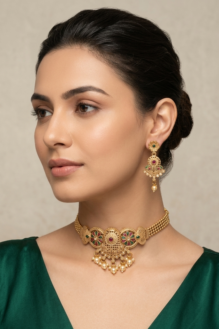 Ethenic Temple Choker