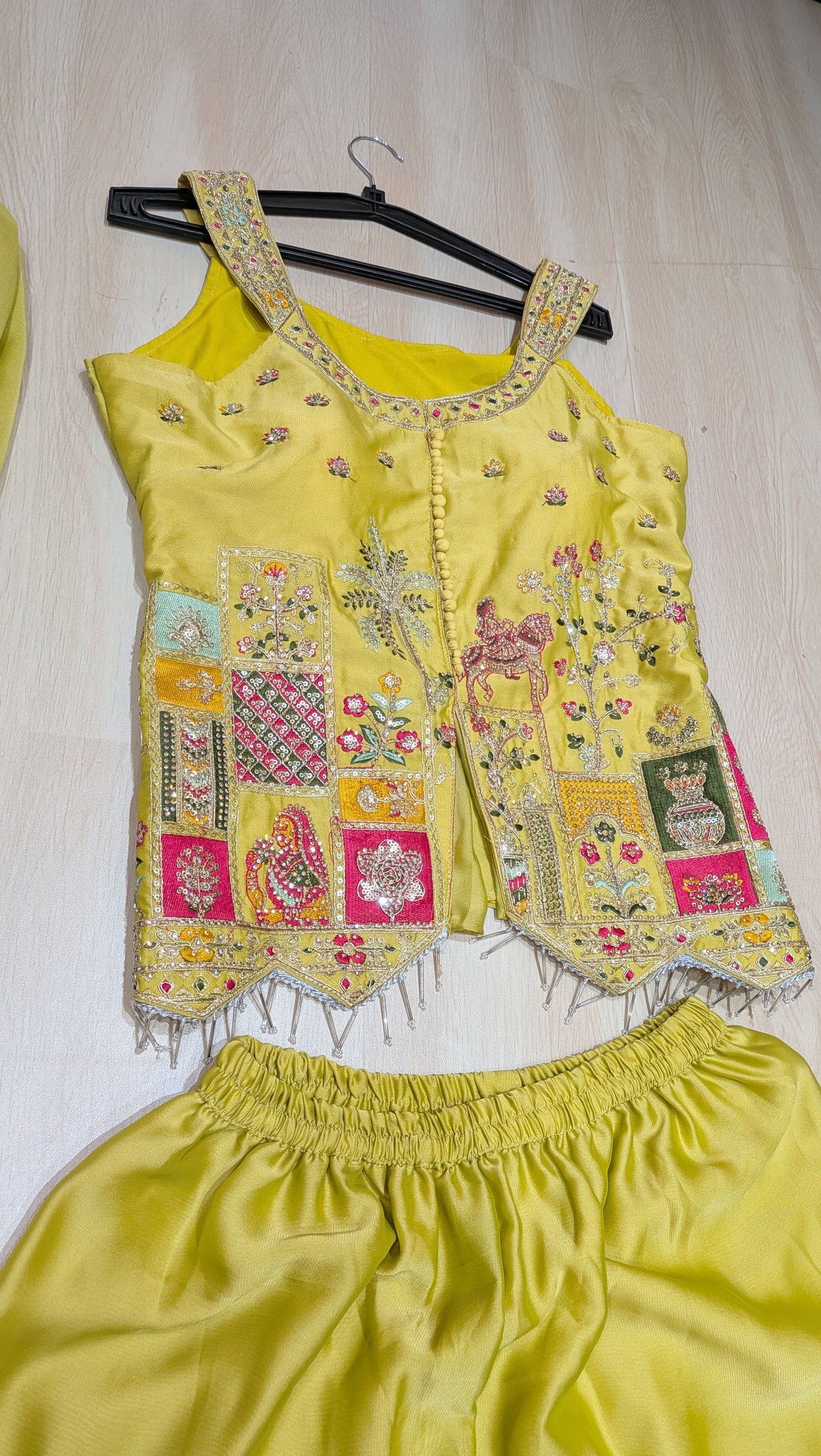 Utsav Lime Sharara