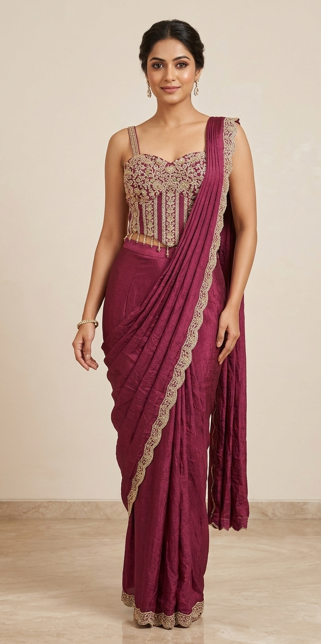 Jade Royale Concept Ready To Wear Saree