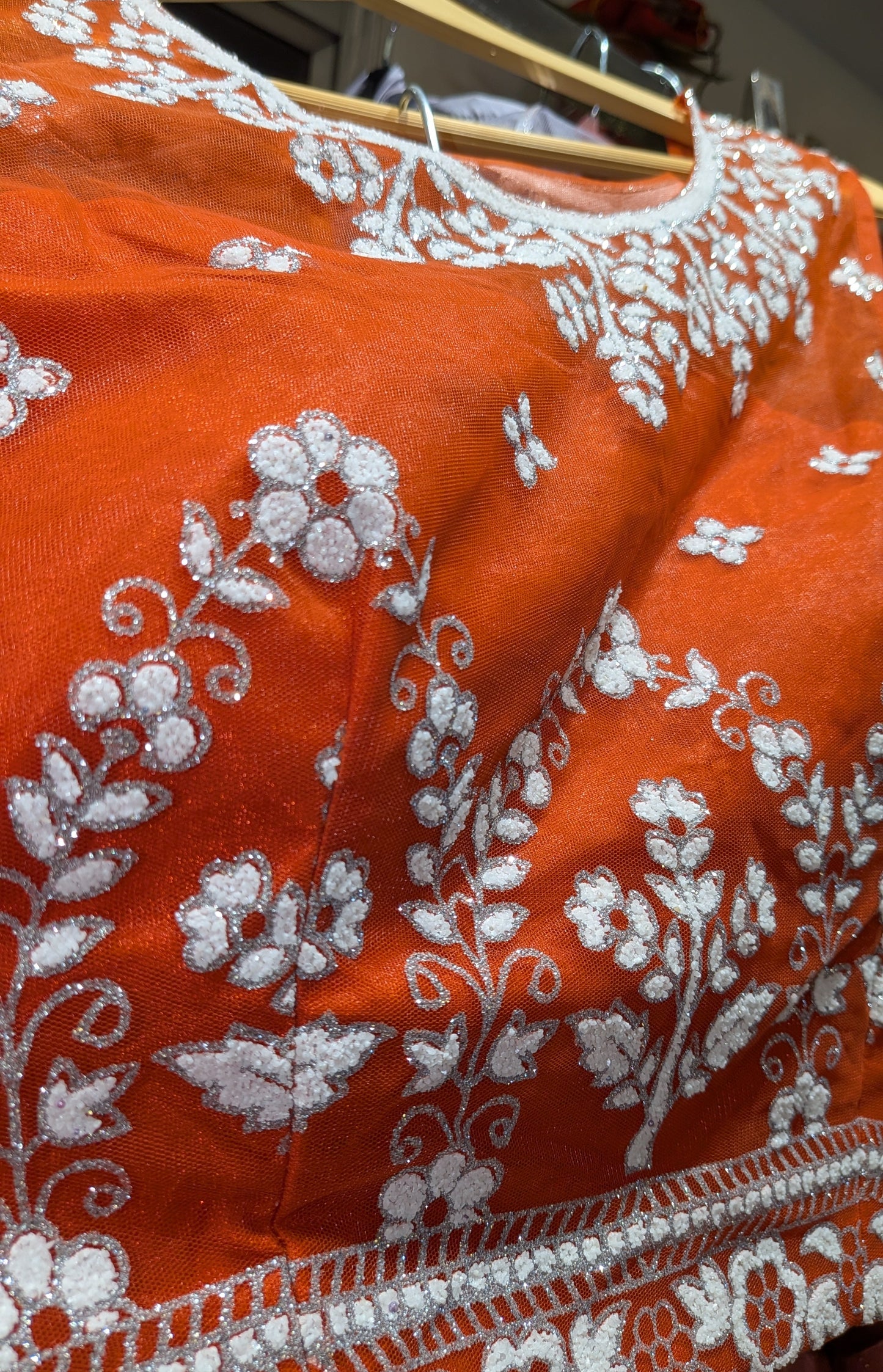 Saffron Vine Lehenga