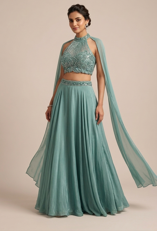 Teal Majesty Set