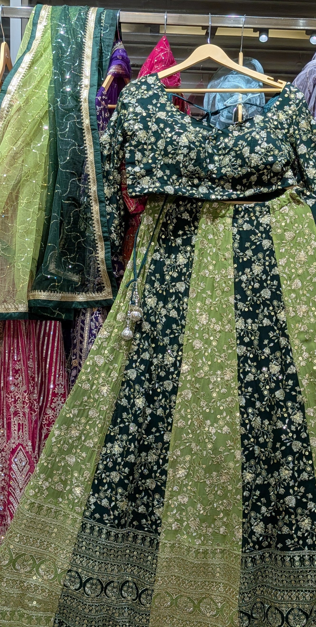 Forest Enchantment Lehenga
