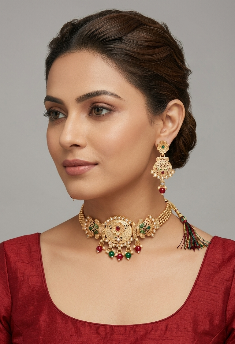 Ethenic Temple Choker