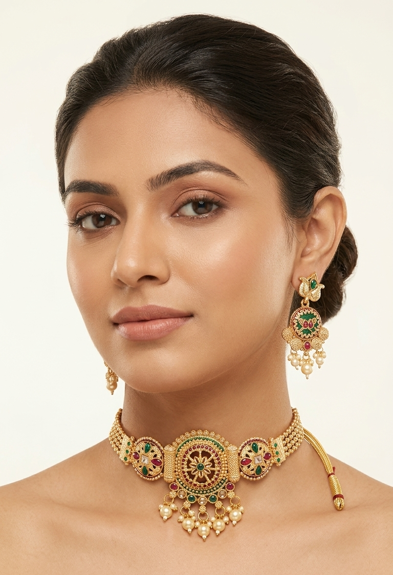 Ethenic Temple Choker